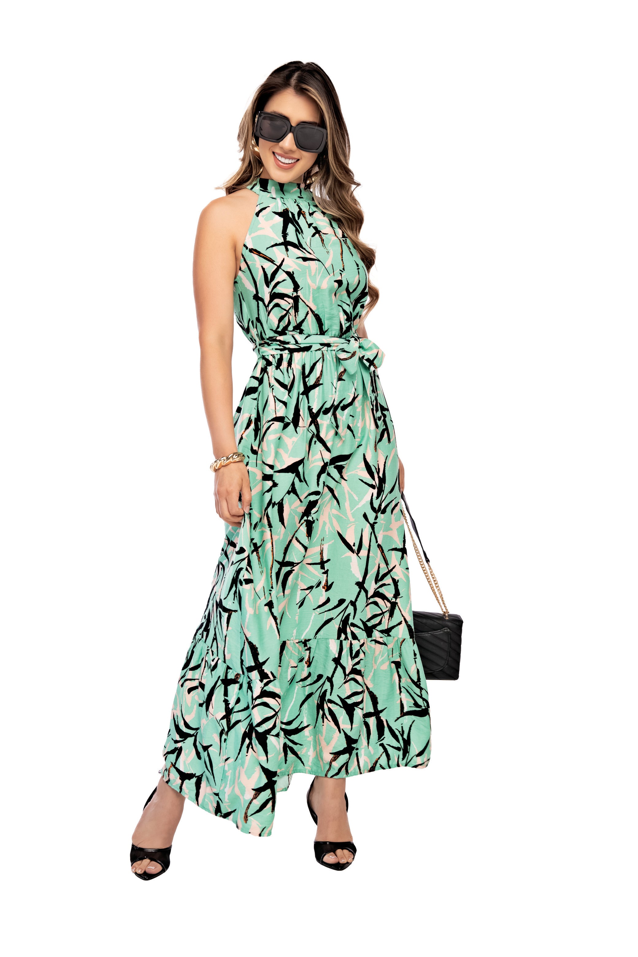 Vestido En Rayon Nylon