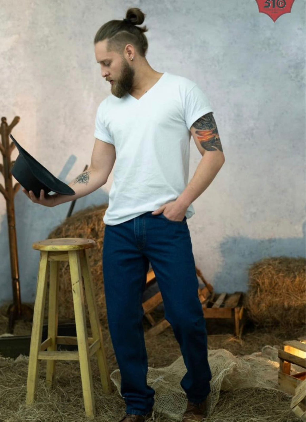 Jean Para Caballero Tipo Levis H6.