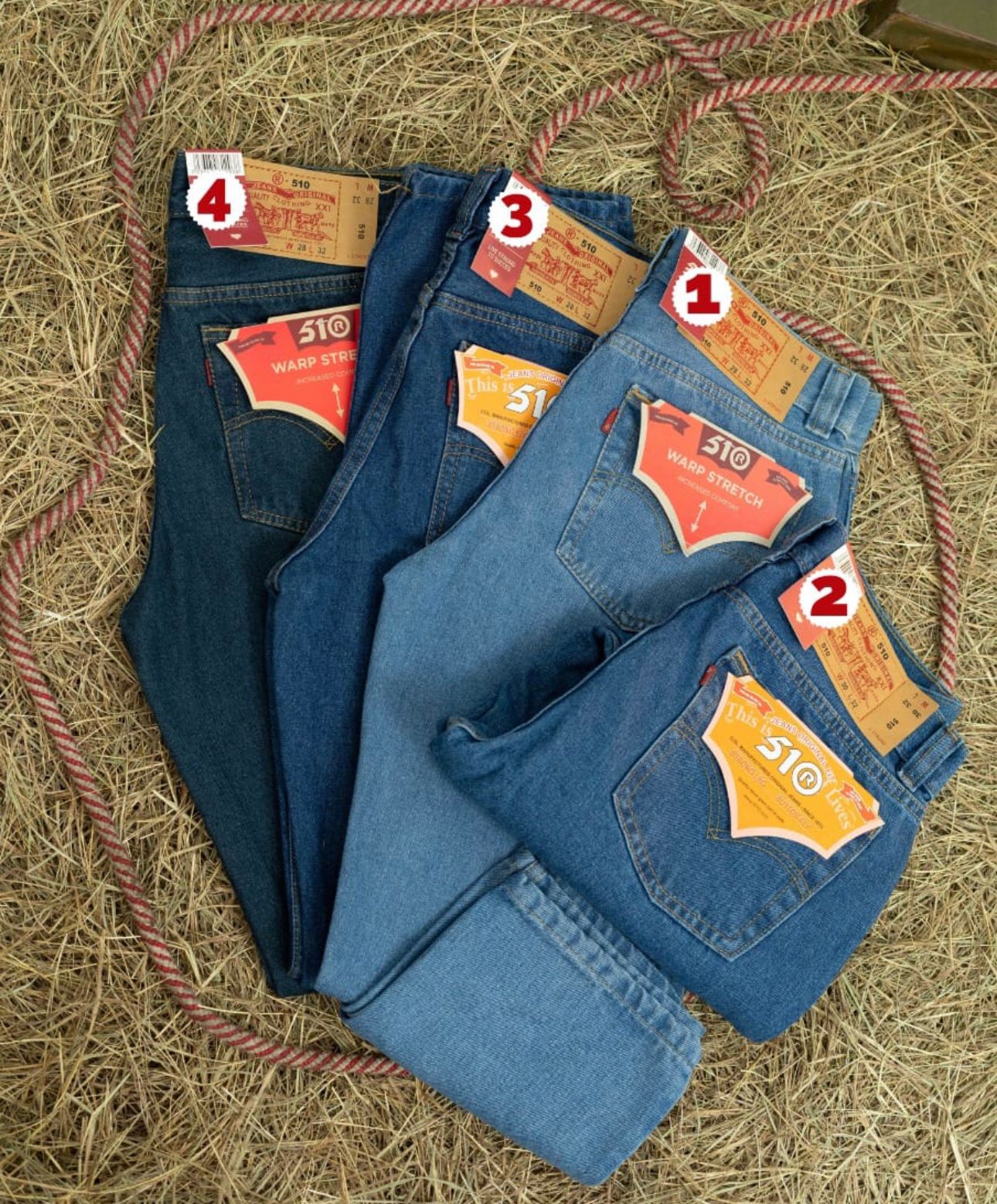 Jean Para Caballero Tipo Levis H6.
