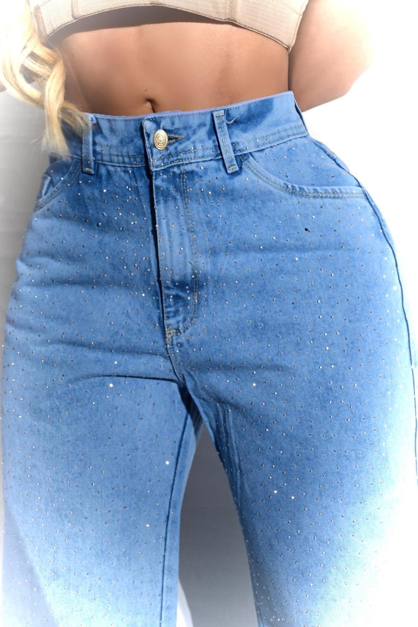 Pantalon Jeans Oversize Brillos