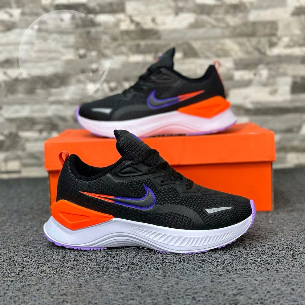 Nike Zoom X Negro Naranja Dama