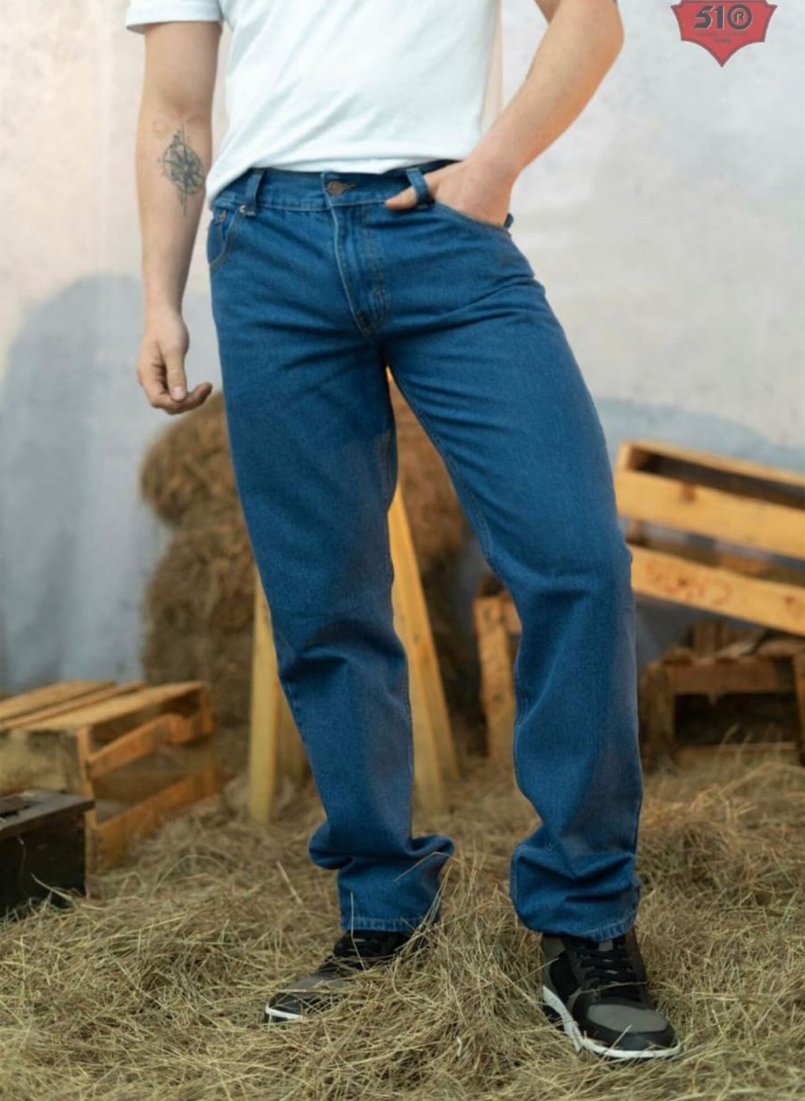 Jean Para Caballero Tipo Levis H6.