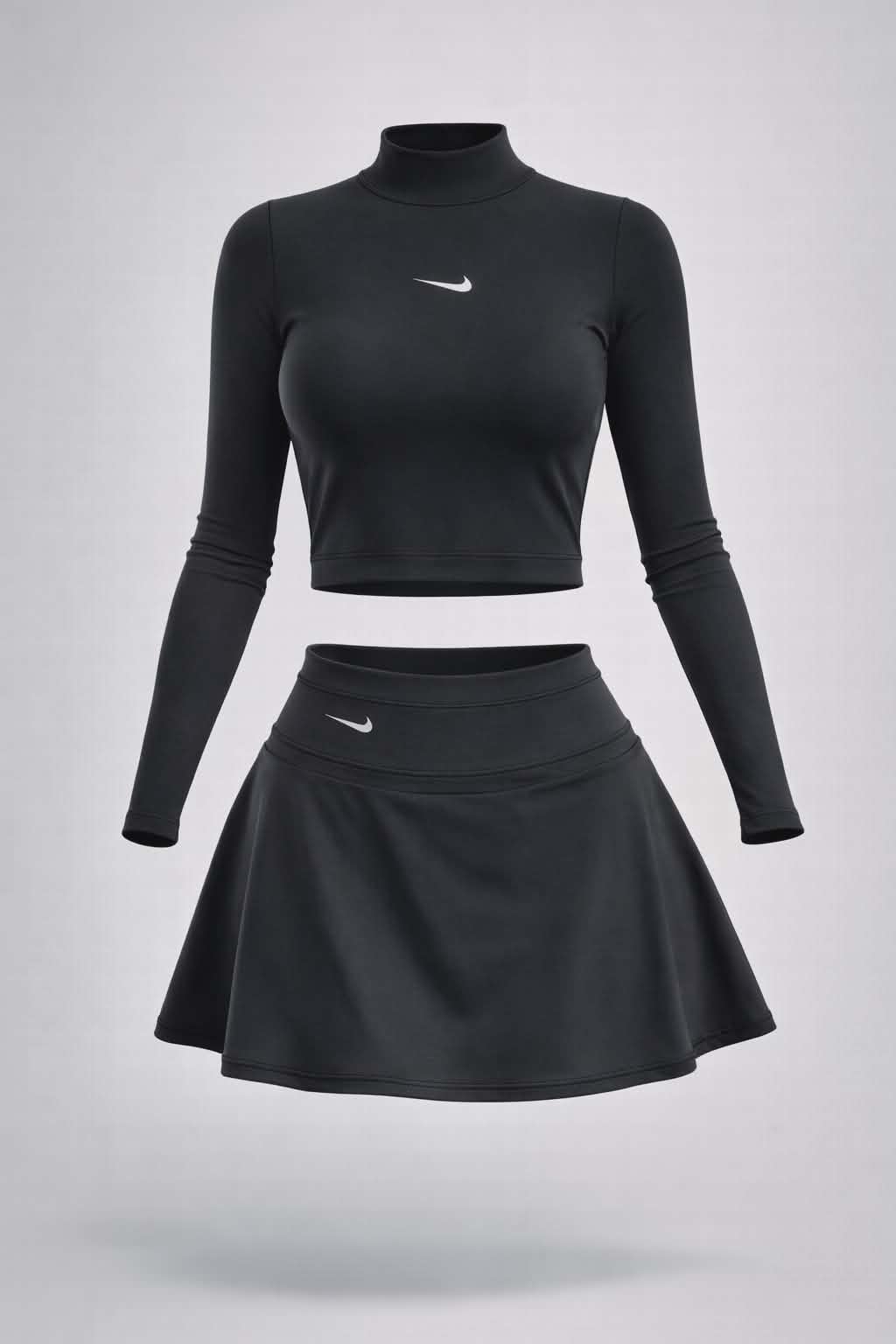 Falda Short Y Buzo Verde Menta