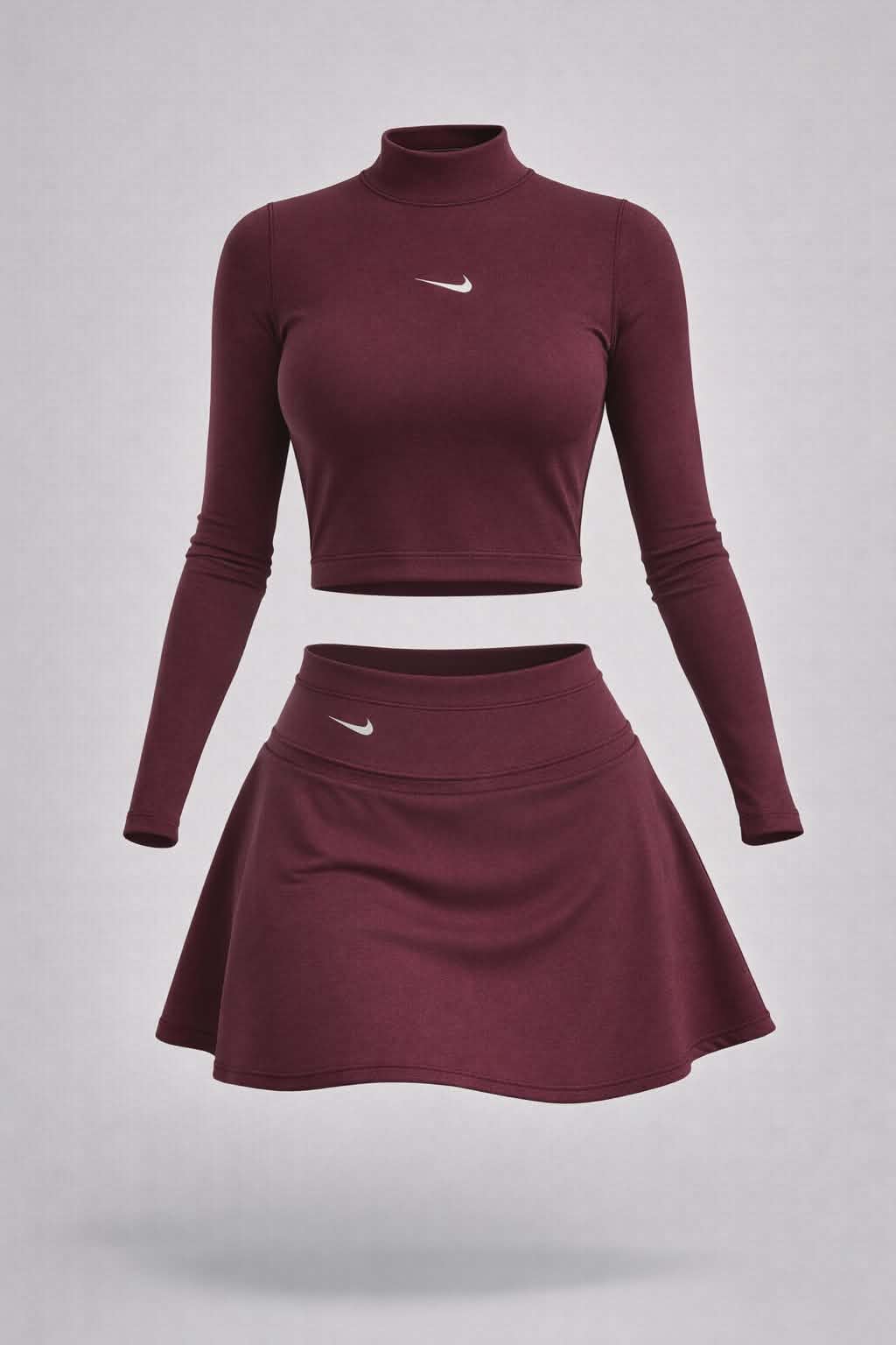 Falda Short Y Buzo Verde Menta