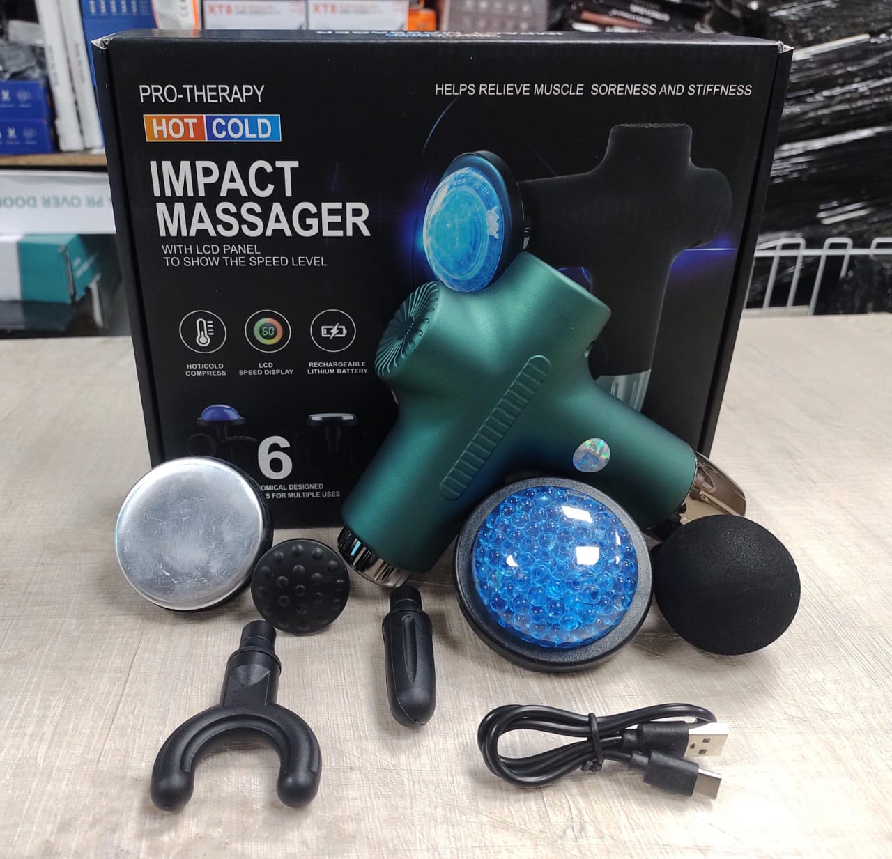 Masajeador Frio Y Caliente Pist