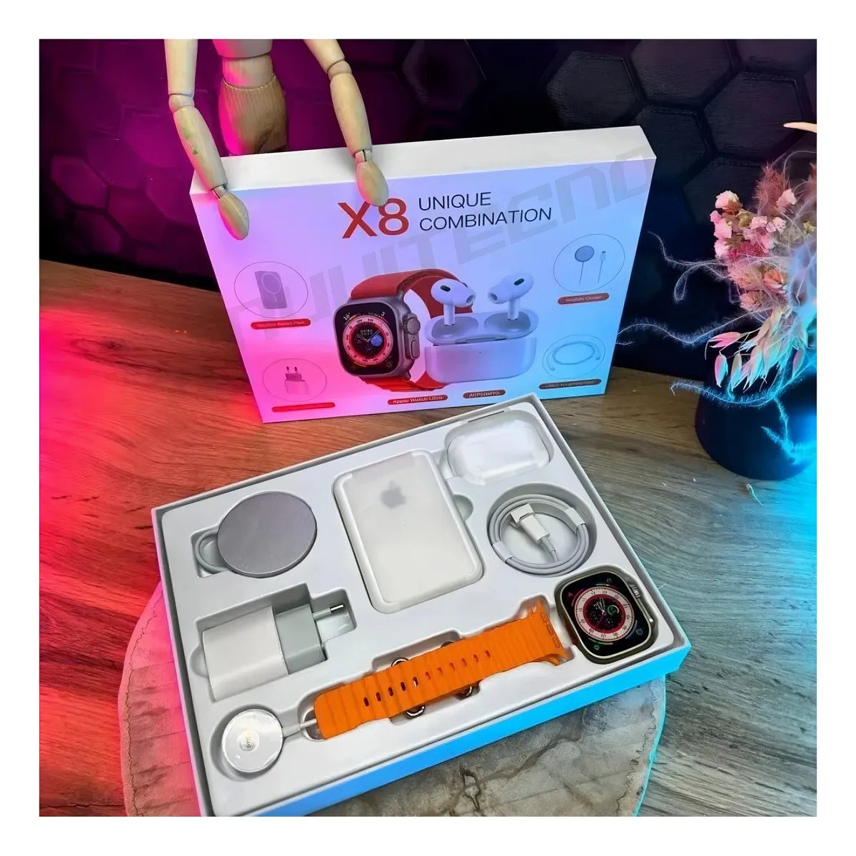 Reloj Smartwatch Ultra 8 Accesorios X8